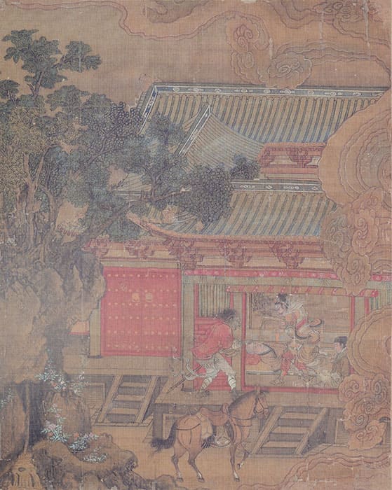 唐僧取経図冊　上冊のうち　
元時代（14世紀）
画像提供：京都国立博物館
※頁替えあり