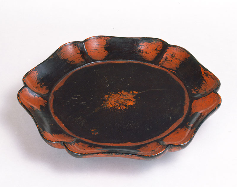 輪花盆　一枚　黒澤明旧蔵　北村美術館 【通期展示】