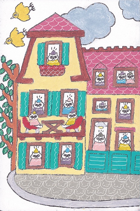 ばるこにーでおしゃべりなごご