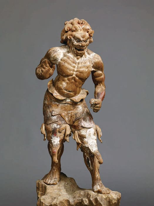 重要文化財　木造 深沙大将立像 快慶作　
鎌倉時代（12～13世紀）　京都・金剛院
画像提供：奈良国立博物館
【展示期間：9月20日～10月26日】