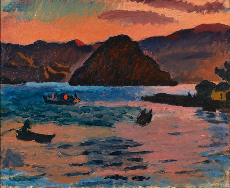 《海》1942年 東京国立近代美術館