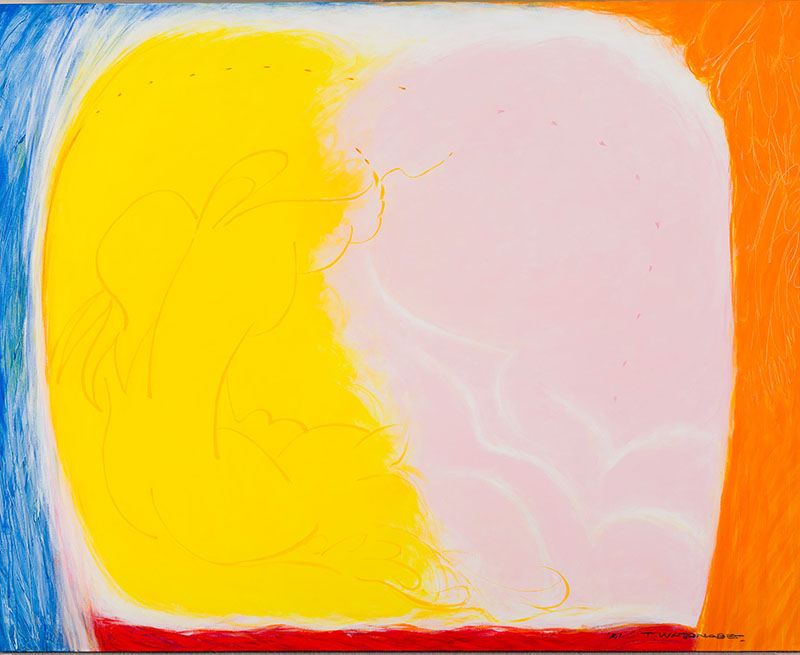 渡辺豊重《追憶（Ⅰ）（あの光の中に見た）》2021年、個人蔵