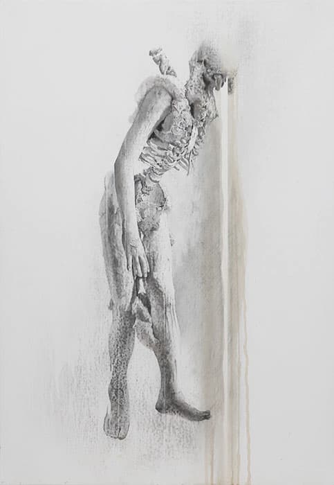 「汀にて Drawing　02」 2025 Photo by Keizo KIOKU