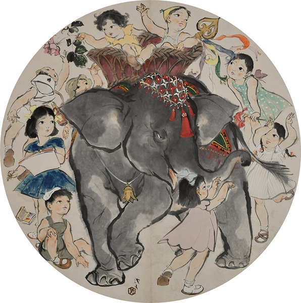 『百子図』1949（昭和24）年