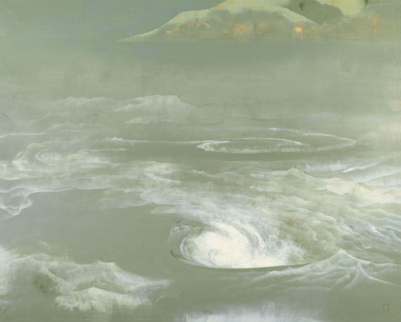 奥村土牛《鳴門》1959(昭和 34)年 紙本・彩色 山種美術館