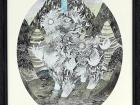 「天馬空を仰ぐ（てんばくうをあおぐ）」 （M20号）