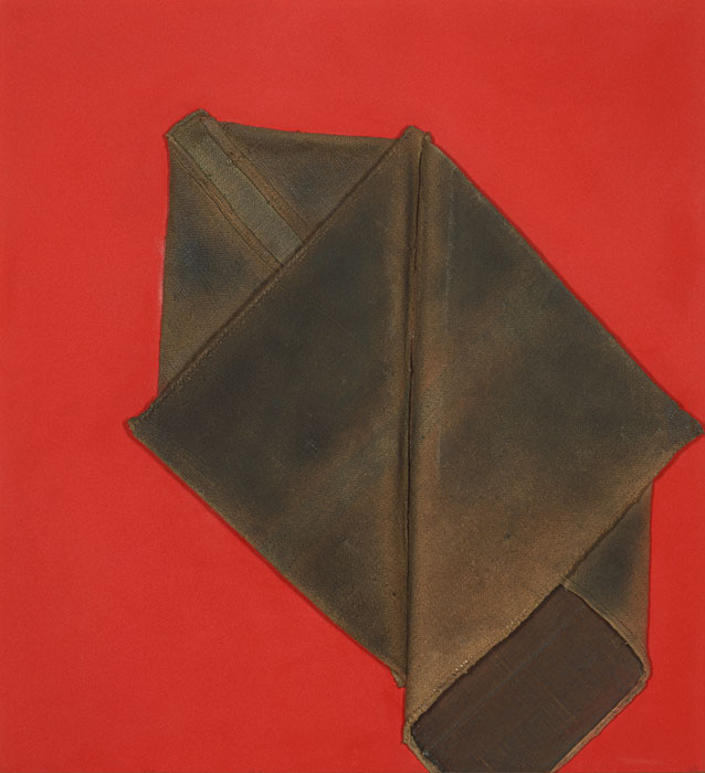 大野俶嵩《緋No.24》1964年、京都市美術館蔵