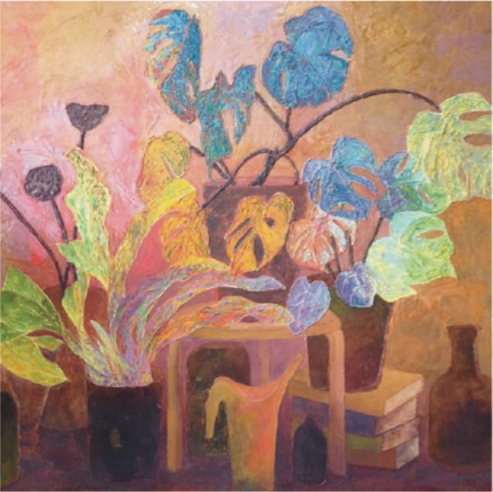 髙山真衣

「壺のある静物」

130.3 x 162cm

紙本着彩

2015年