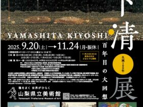 生誕100年 山下清展「－百年目の大回想」山梨県立美術館