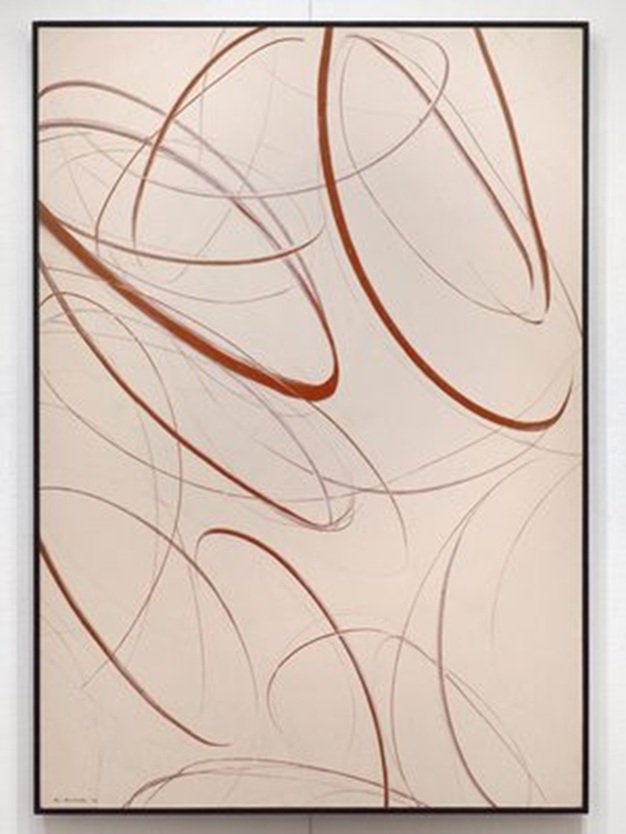 作品名：93-10-12 サイズ：154.6×106.5cm