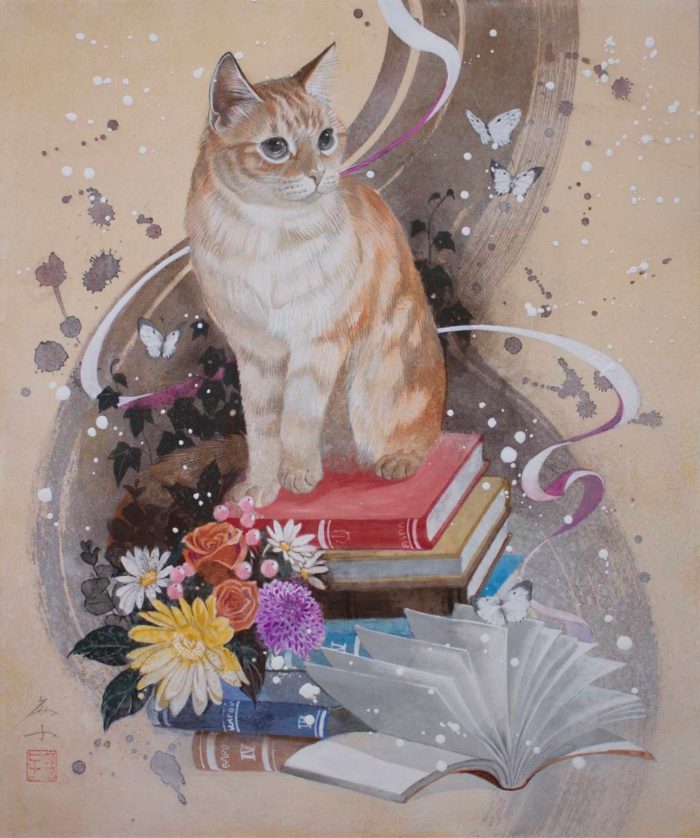 森下麻子

「空想物語」

F8号