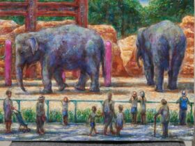 玉虫良次「象」F4