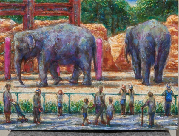 玉虫良次「象」F4