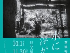 草彅裕 「水に浮かぶ」文教の杜ながい （丸大扇屋・長沼孝三彫塑館）