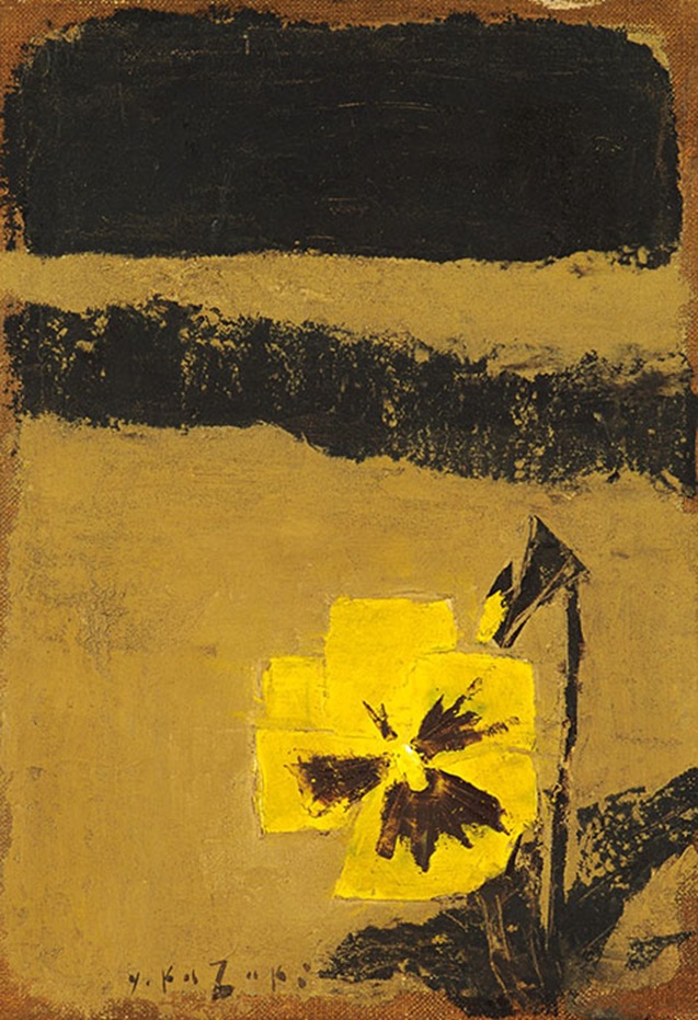 《パンヂー》1971頃　香月泰男美術館 蔵