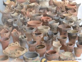 企画展「曲畑遺跡展」那須烏山市立南那須図書館