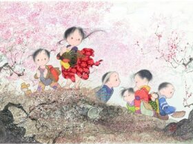 作品名：早春の香り サイズ ：36.1×51.3cm(画寸) 限定数：230部