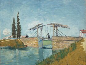 フィンセント・ファン・ゴッホ 《跳ね橋》 1888年 油彩、カンヴァス ヴァルラフ＝リヒャルツ美術館・コルブー財団蔵 Vincent van Gogh, The Drawbridge, 1888, Oil on canvas Wallraf-Richartz-Museum & Fondation Corboud, Cologne Photo: © RBA, Cologne