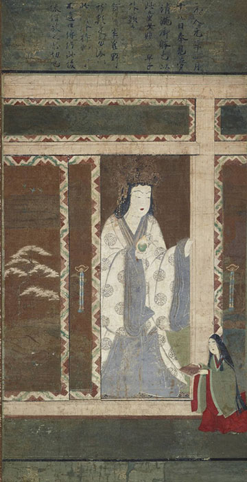 重要文化財　清滝権現像　鎌倉時代　13世紀　荏原 畠山美術館　後期展示