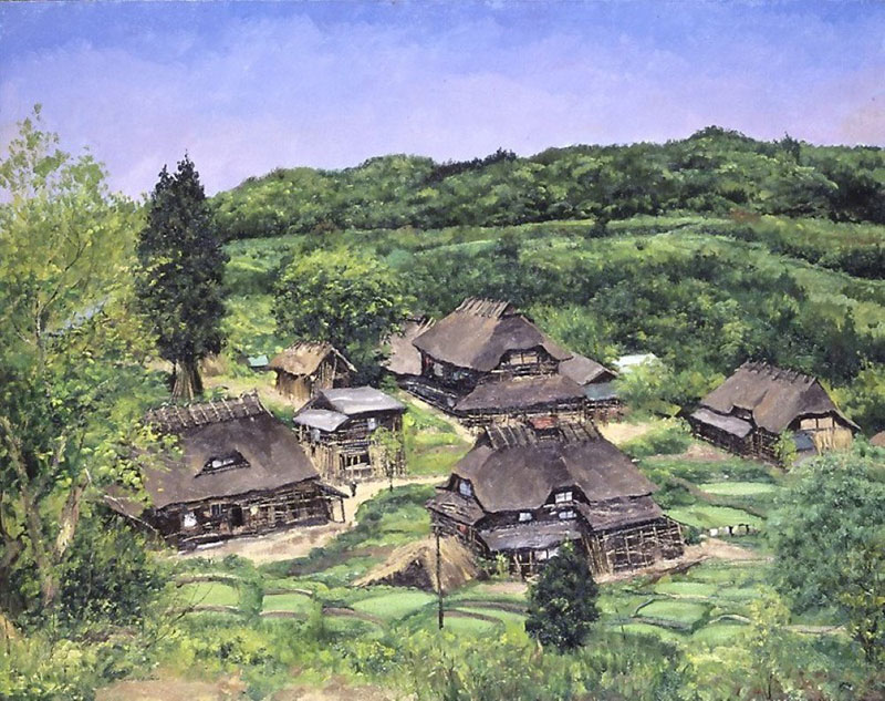 聚落》[山形県東田川郡朝日村田麦俣]1966年