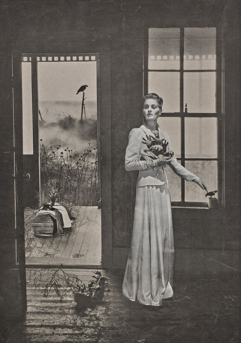 岡上淑子 終曲の午後 1952年 東京国立近代美術館蔵