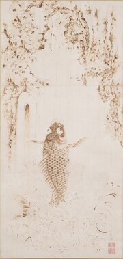 稲垣定淳（如蘭）《三十六鱗図》個人蔵