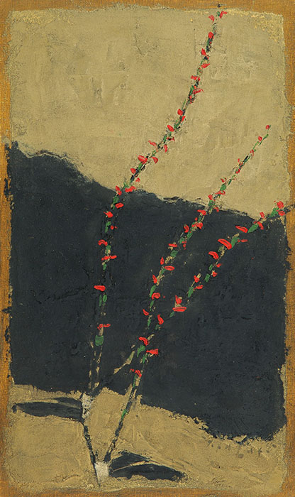 《水引草》1969　香月泰男美術館 蔵