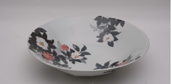 大皿　椿図
径50×高13㎝