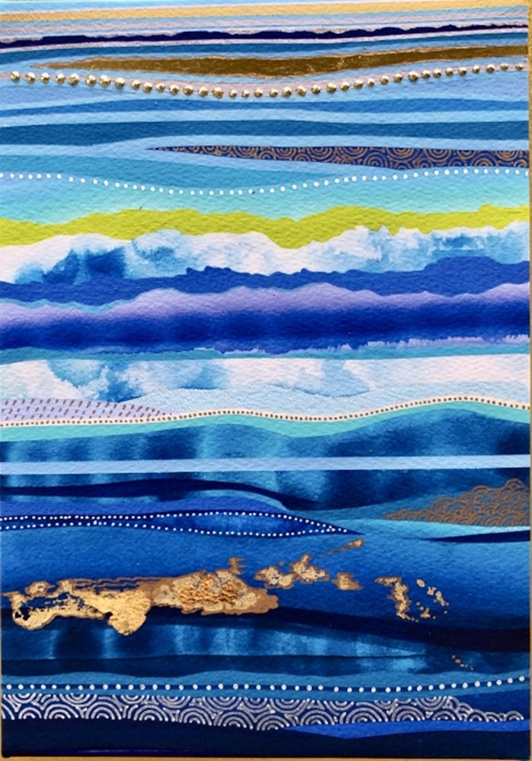 小林薫「空への飛翔」
ＳＭ
アクリル