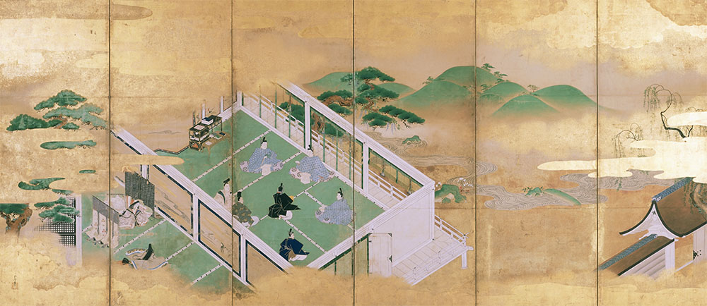 勝田蕉琴《安らかなる鳥の巣》 1921年 福島県立美術館蔵