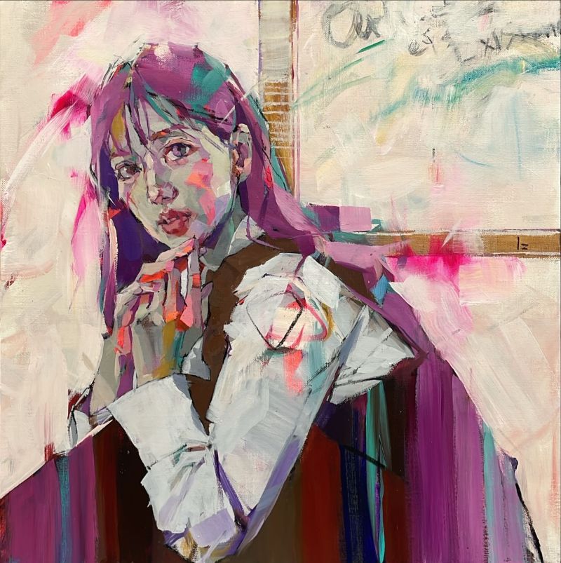 「ブルーイヴニング」
P10
キャンバス・油彩