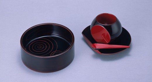 波紋小鉢、カップ＆ソーサ—