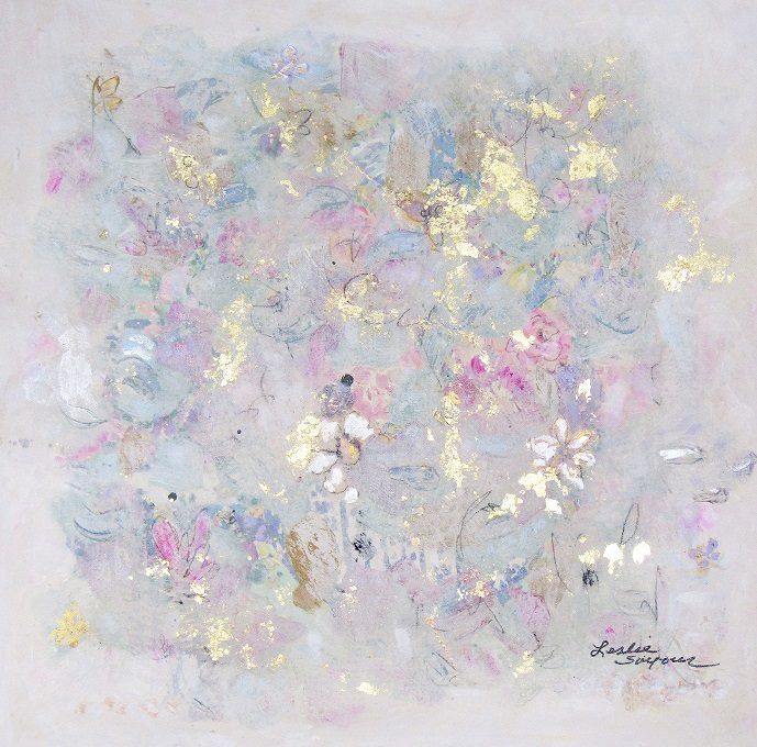 レスリー・セイヤー

Flower Destiny

48×48ｃｍ　

キャンバスにミクスドメディア