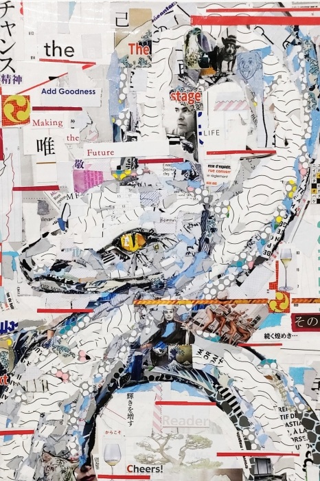 とのいけこーた「その先へ」
P6
コラージュ