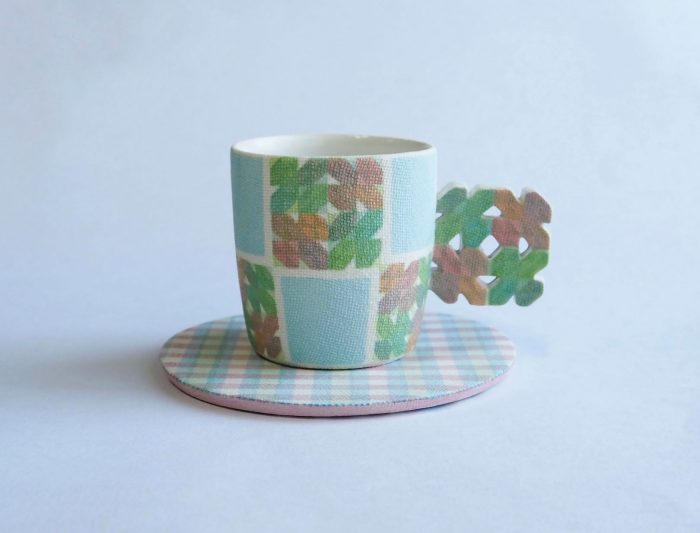 戸田　奈都子

ハナカップ&ソーサー

径13.1×高さ8.1cm