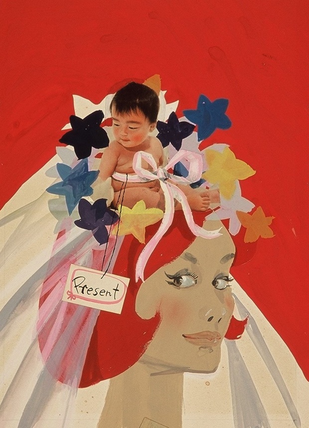 《週刊漫画TIMES》 表紙原画（制作年不明）