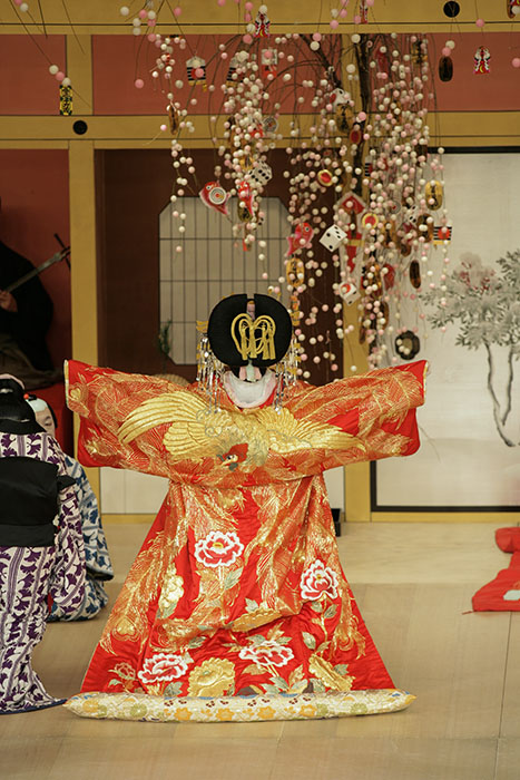 『廓文章 吉田屋』より扇屋夕霧の衣裳　©︎岡本隆史