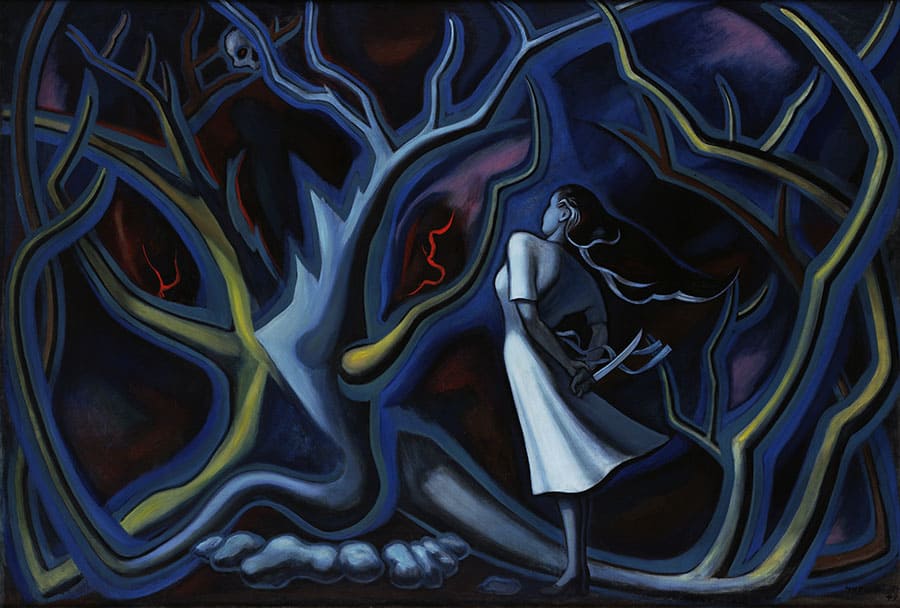 岡本太郎《夜》1949年
画像提供：川崎市岡本太郎美術館
※会期中、一部作品の入れ替えを予定しております。