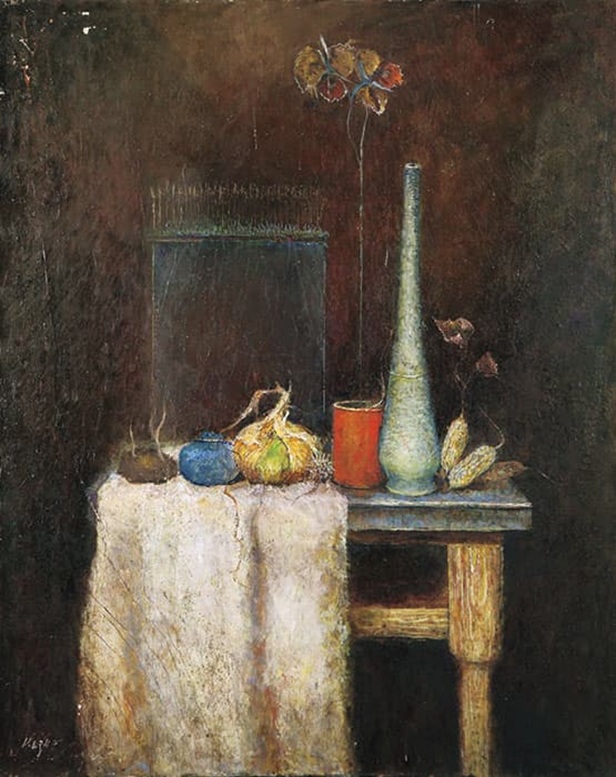 《無題》2016 91×73cm 油彩・キャンバス