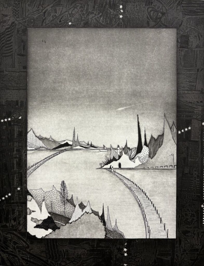 長沼 翔 「新しい星」
銅版画