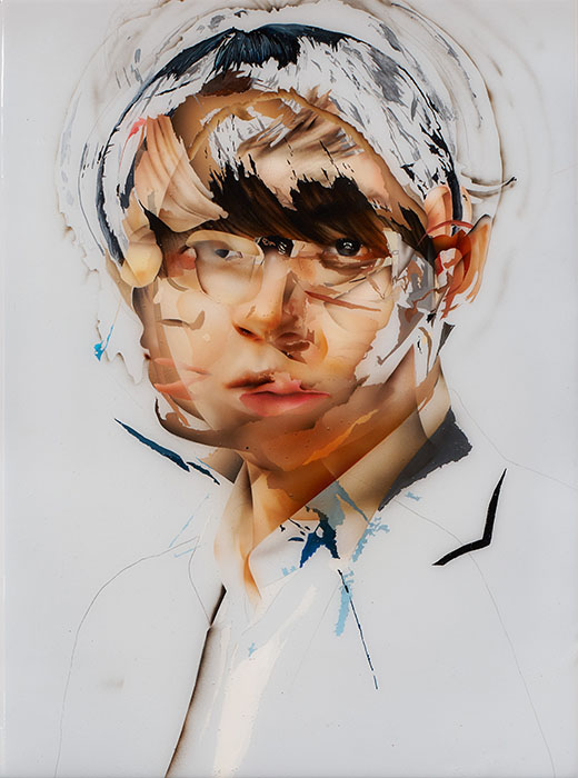 會見明也《自画像》令和7年（2025）　東京藝術大学蔵