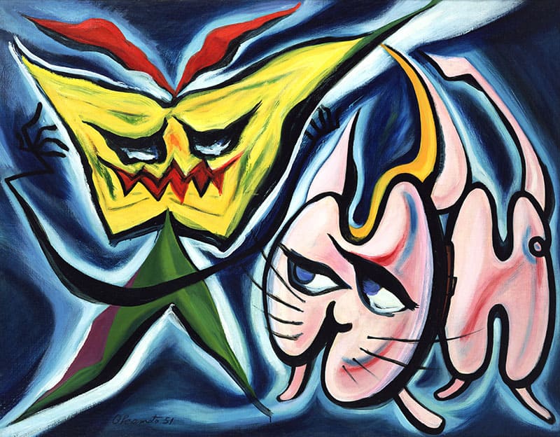 岡本太郎《駄々っ子》1951 年
画像提供：川崎市岡本太郎美術館
※会期中、一部作品の入れ替えを予定しております。