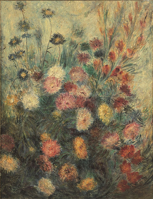 ピエール＝オーギュスト・ルノワール《花束》1877年　ユニマットグループ蔵