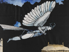 ラビリント：飛ぶ人／アニメーション映画のためのアートワーク／1962