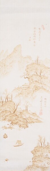 朴秉洙《山水図》個人蔵