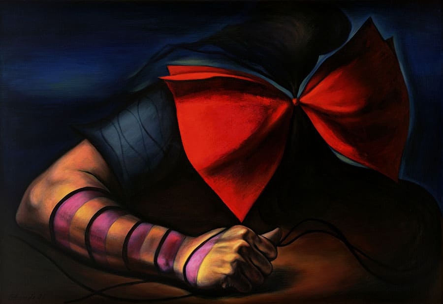 岡本太郎《傷ましき腕》1936(1949)年
画像提供：川崎市岡本太郎美術館
※会期中、一部作品の入れ替えを予定しております。