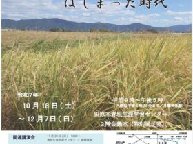 企画展「田原本で米作りがはじまった時代」唐古・鍵考古学ミュージアム