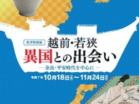 特別展「越前・若狭 異国との出会い ―奈良・平安時代を中心に―」福井県立歴史博物館