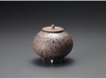 「燿変紫光天目 香爐」H11×φ12cm