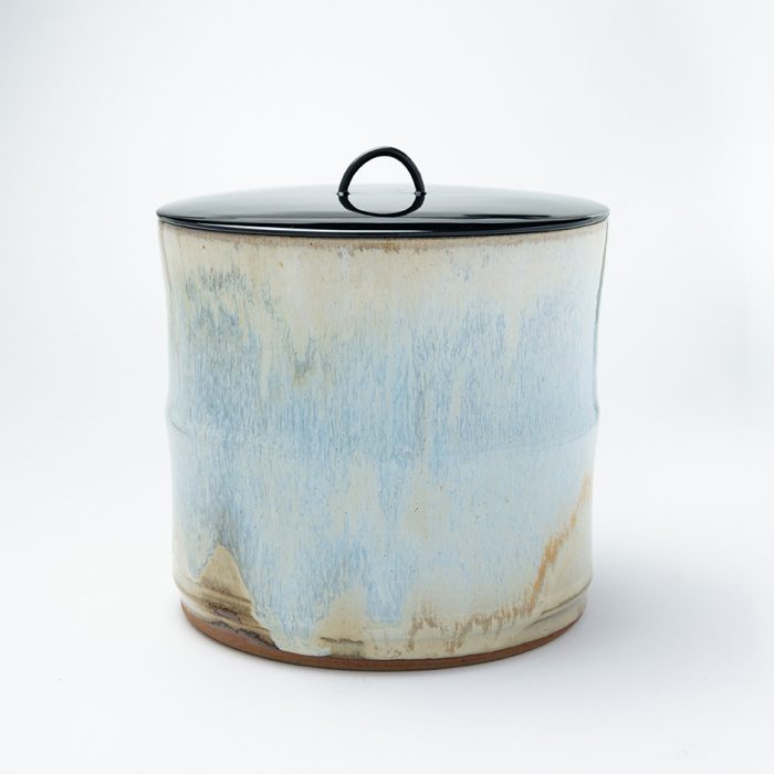 竹節水指 径16ｘ高14.5㎝